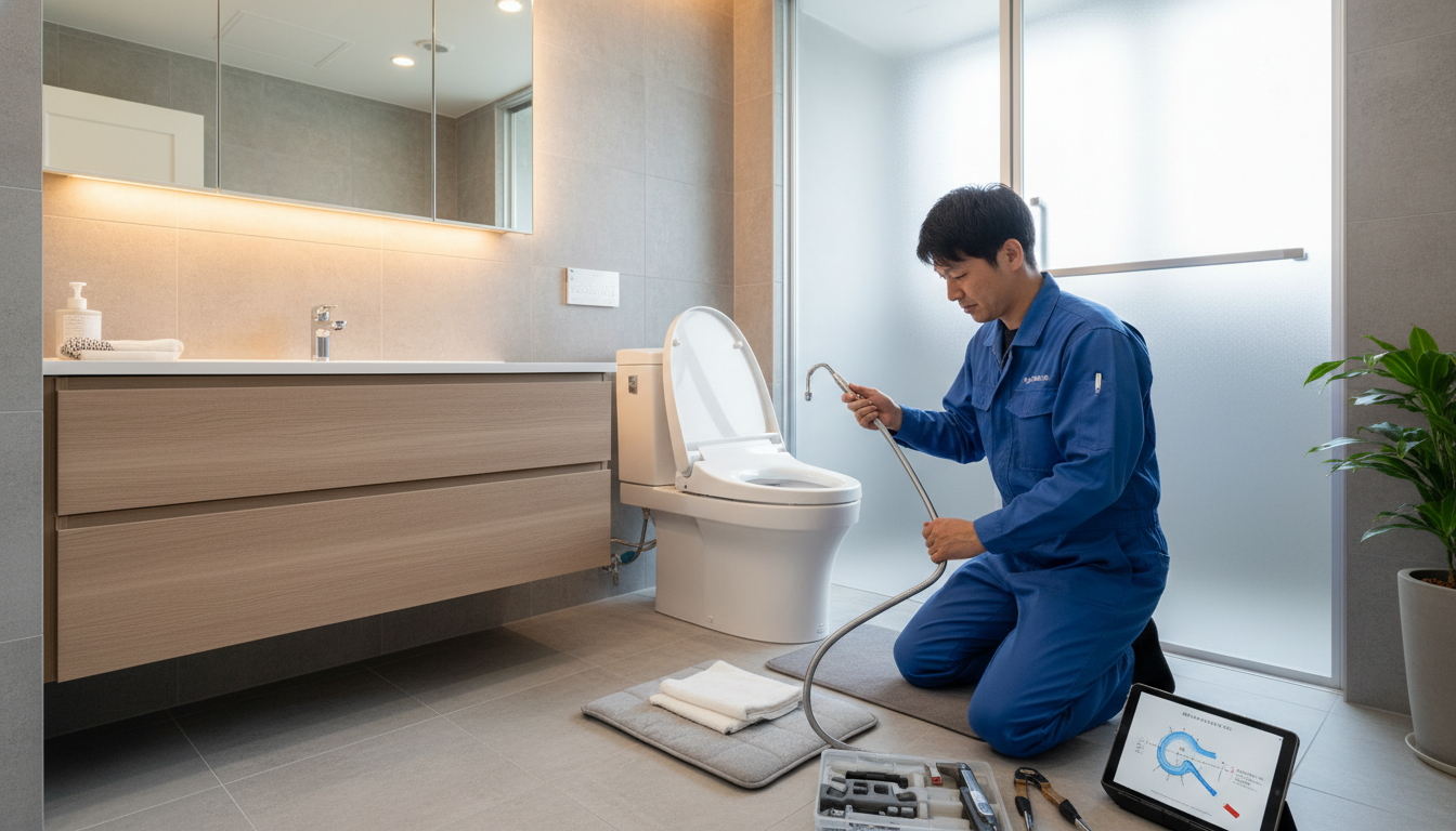 八潮市で信頼できるトイレつまり修理業者を選ぶ5つのポイントに関する画像