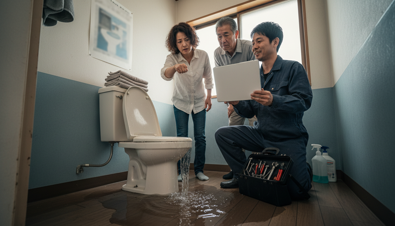 悪質な水道修理業者を回避するための5つのチェックポイントに関する画像