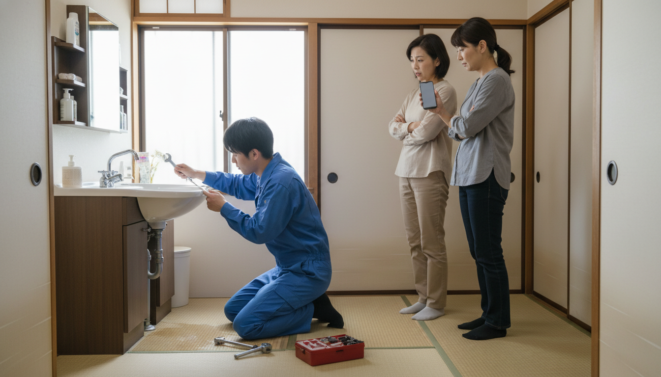 要注意！本庄市で悪質な水道修理業者を避けるための5つのチェックポイントに関する画像