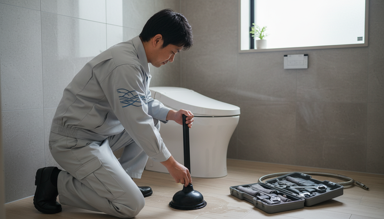 【原因別】トイレつまりの作業料金はいくら変わる？に関する画像