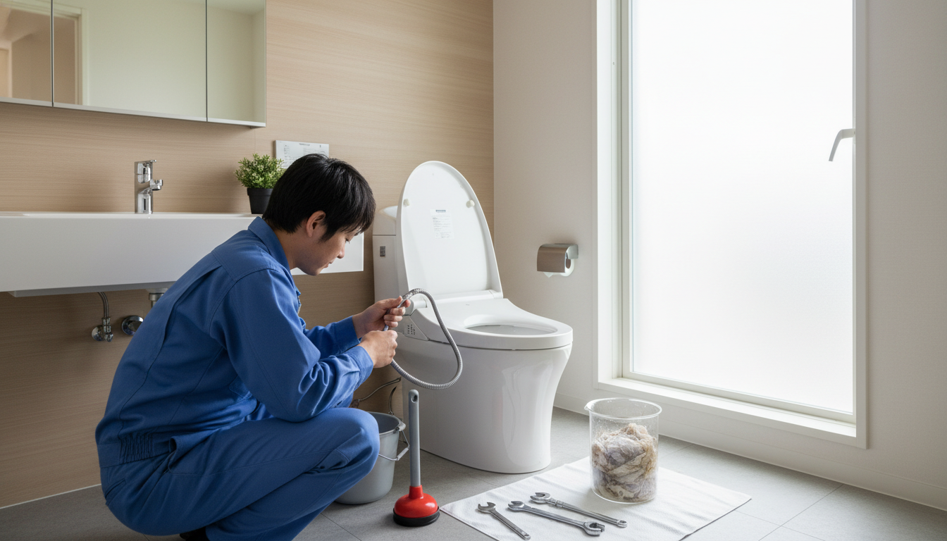 トイレつまりの主な原因と料金相場【寒河江市版】に関する画像