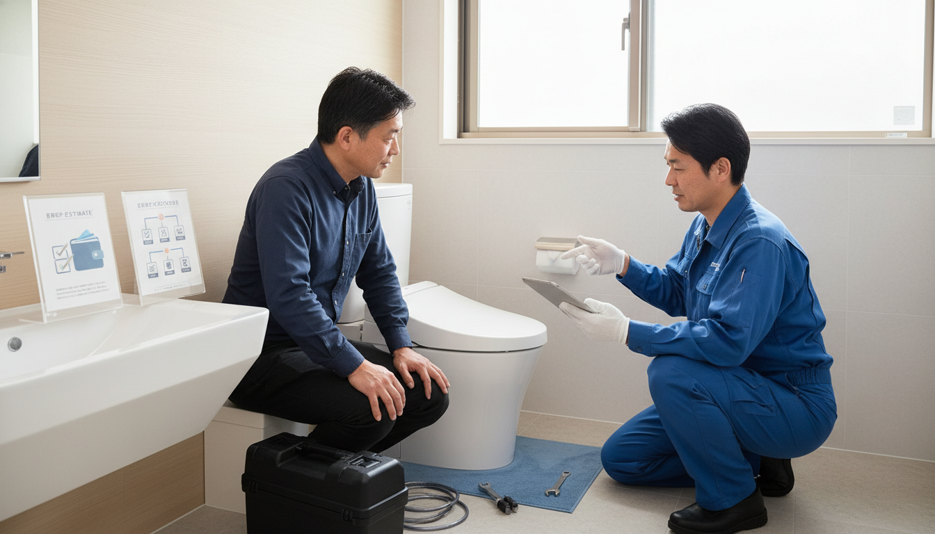 ポイント2：作業前の「無料見積もり」と明確な料金体系に関する画像