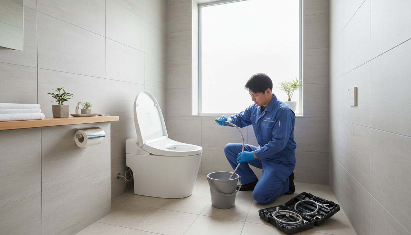 西置賜郡 小国町のトイレつまり修理料金の相場に関する画像