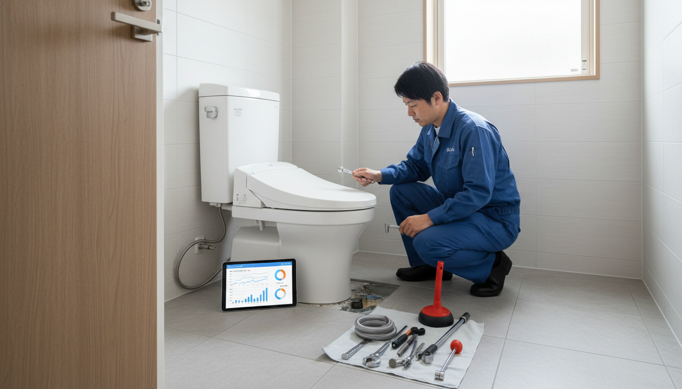 飯豊町のトイレつまり修理、料金相場はいくら?に関する画像