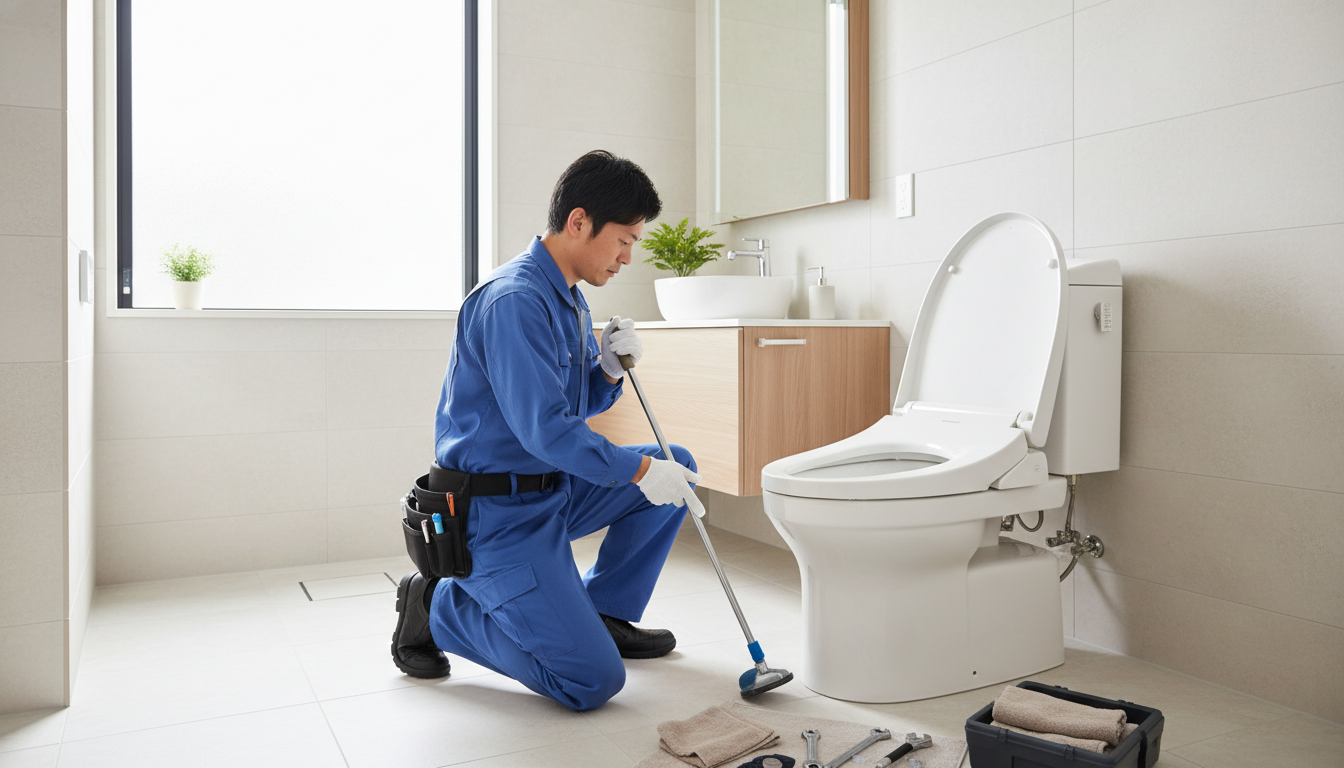 村山市のトイレつまり修理にかかる料金相場に関する画像