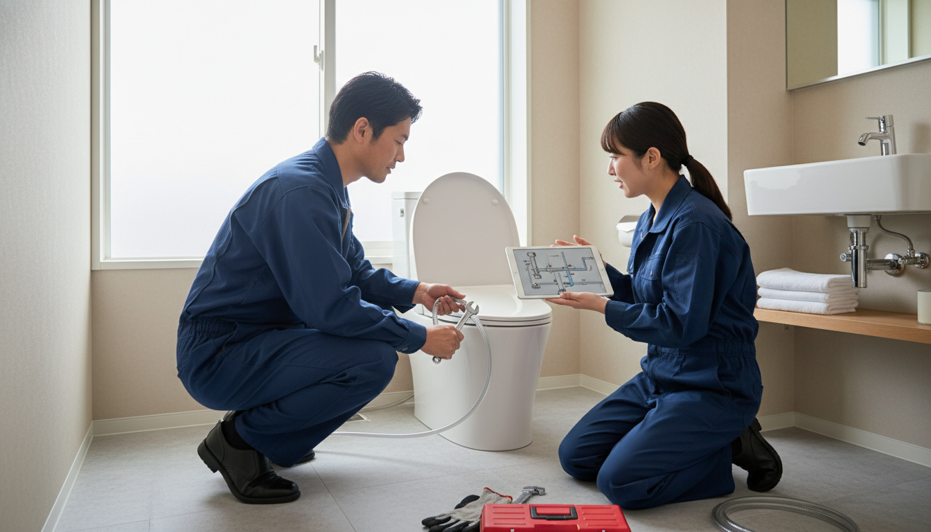 米沢市で信頼できるトイレつまり修理業者を選ぶ5つのポイントに関する画像