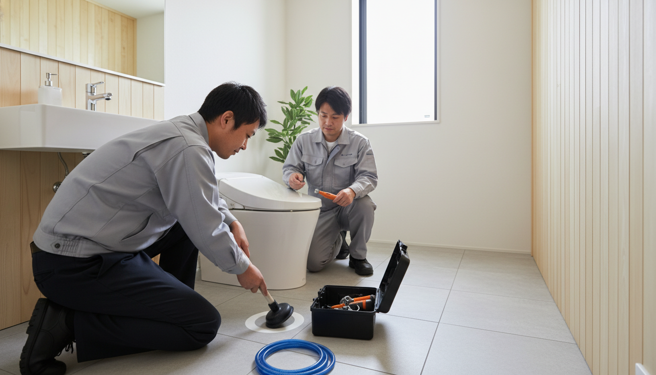 トイレつまりの修理料金相場｜遊佐町エリアに関する画像