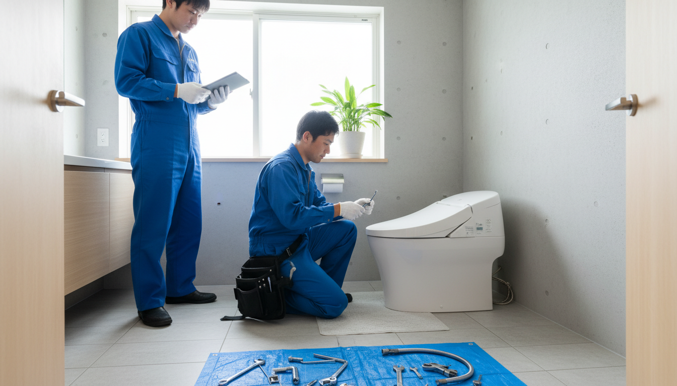 甲斐市で信頼できるトイレつまり修理業者を選ぶ5つのポイントに関する画像