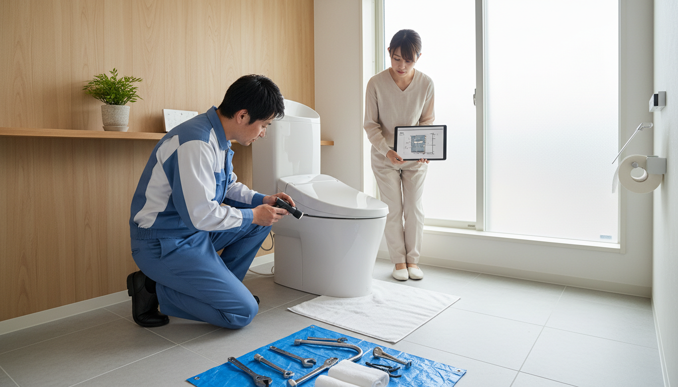 南巨摩郡早川町でトイレつまり修理業者を選ぶ際の重要ポイントに関する画像