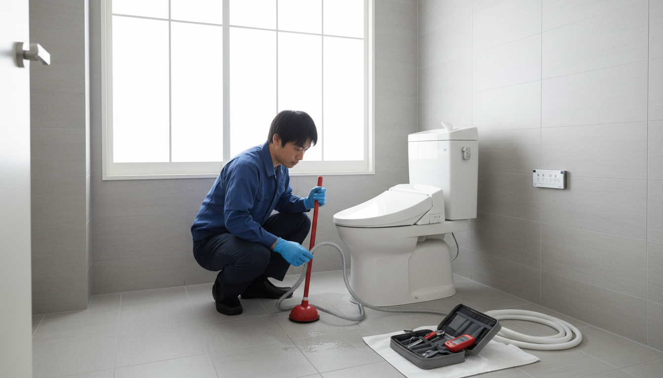トイレつまりの修理料金相場｜西桂町エリアに関する画像