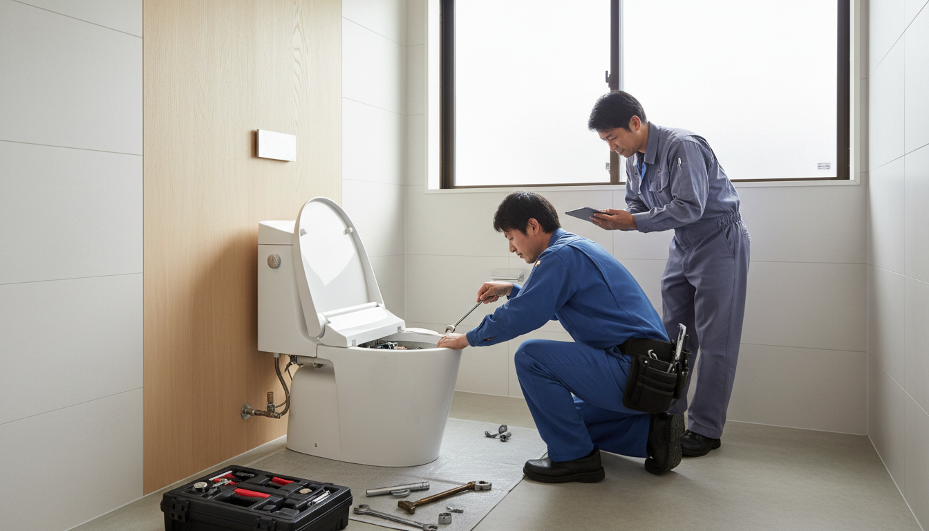 韮崎市のトイレつまり修理の料金相場は？費用が決まる仕組みに関する画像