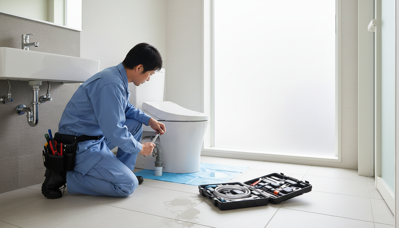 失敗しない！栗東市でのトイレつまり修理業者の選び方に関する画像