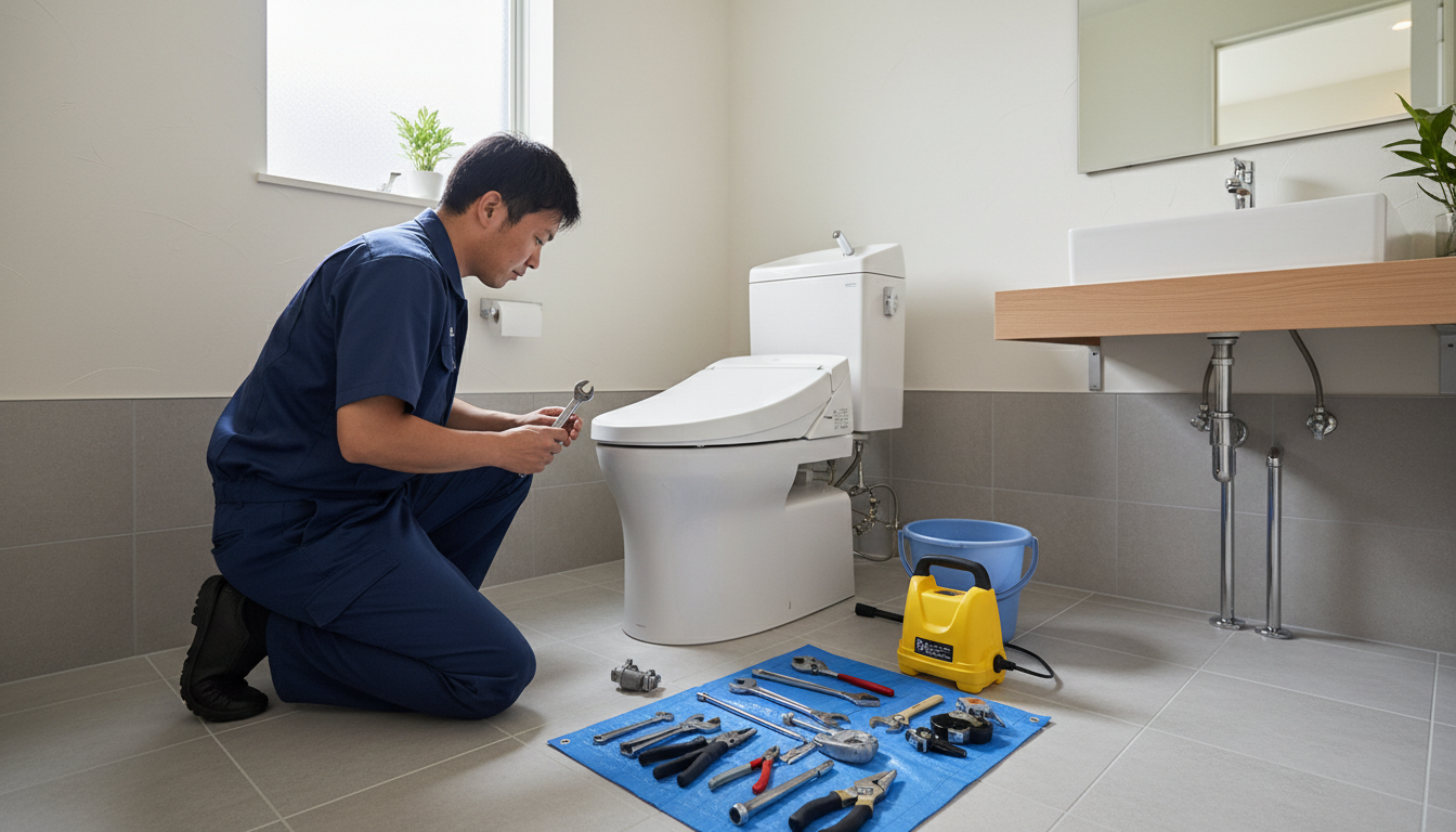 指宿市のトイレつまり修理の料金相場は?費用内訳と注意点に関する画像