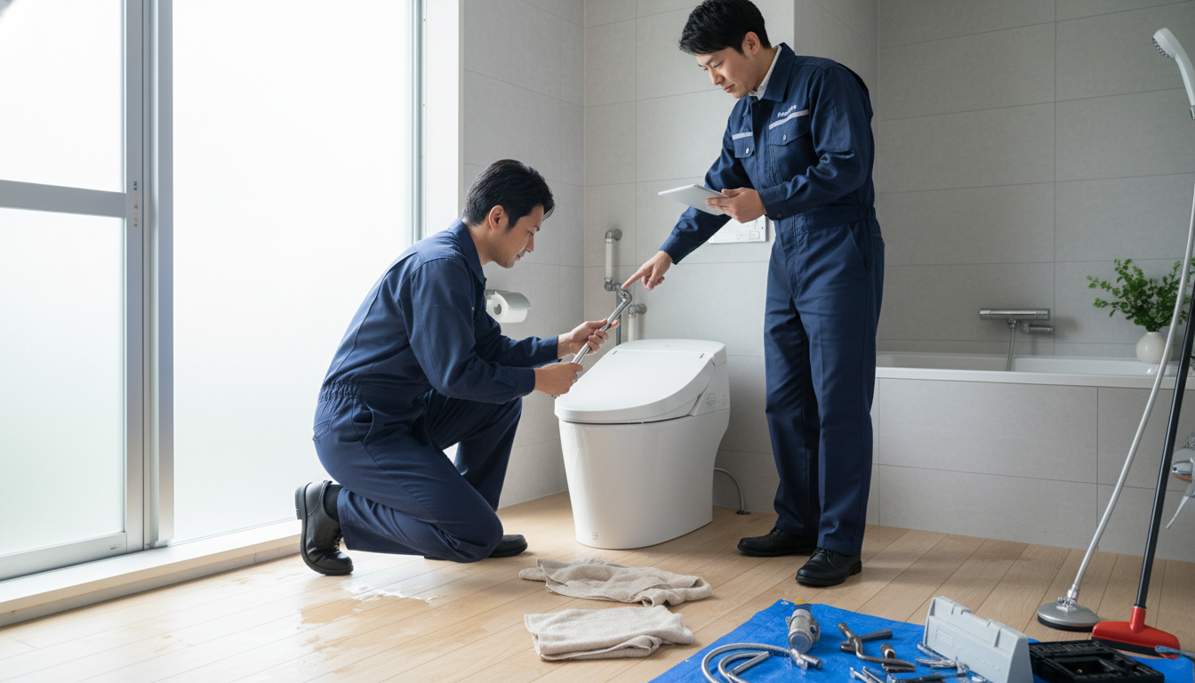 霧島市のトイレつまり修理の料金相場は？に関する画像