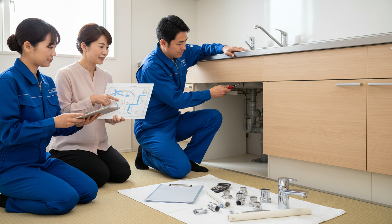 【プロが伝授】潟上市で信頼できる水道修理業者を選ぶ5つのポイントに関する画像