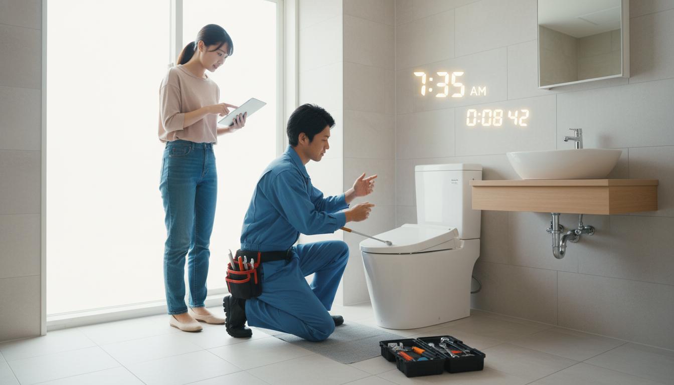 比較ポイント2:対応のスピードと受付時間に関する画像