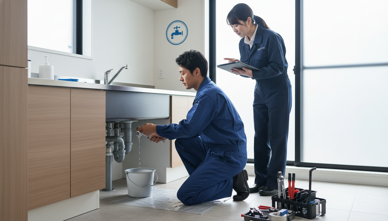 優良な水道修理業者を見極める5つのチェックポイントに関する画像