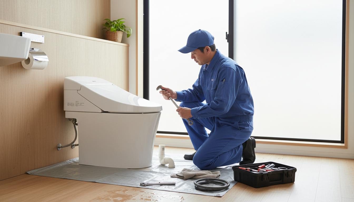 新潟市江南区で信頼できるトイレつまり修理業者を選ぶ5つのポイントに関する画像