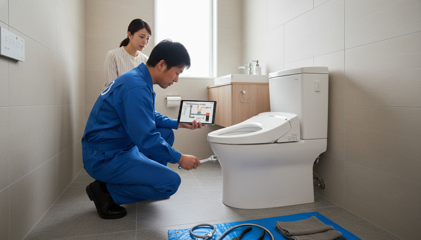 失敗しない！新潟市西蒲区のトイレつまり修理業者の選び方に関する画像