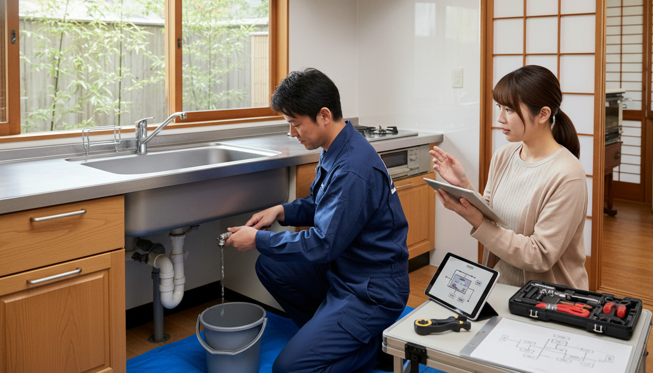 悪徳業者に注意!新潟市東区で優良な水道修理業者を見分ける5つのポイントに関する画像