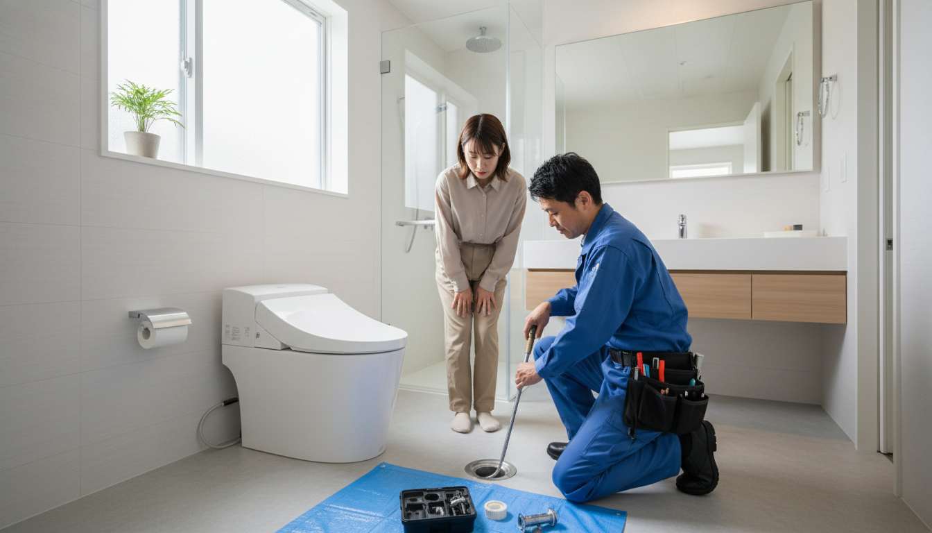 トイレつまりの修理料金、新潟市南区の費用相場は？に関する画像