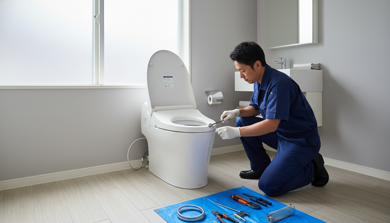 新発田市で信頼できるトイレつまり修理業者の選び方に関する画像