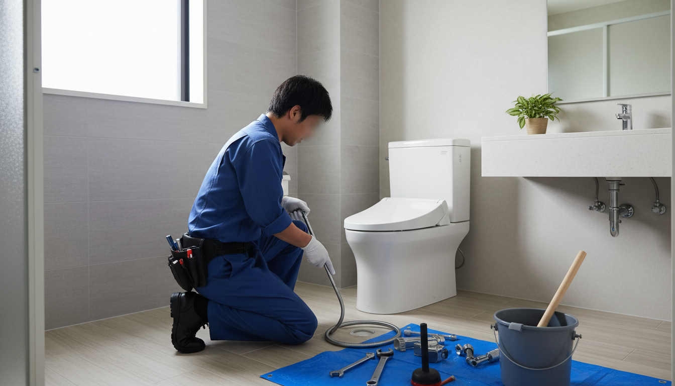 柏崎市のトイレつまり修理料金の相場は？に関する画像