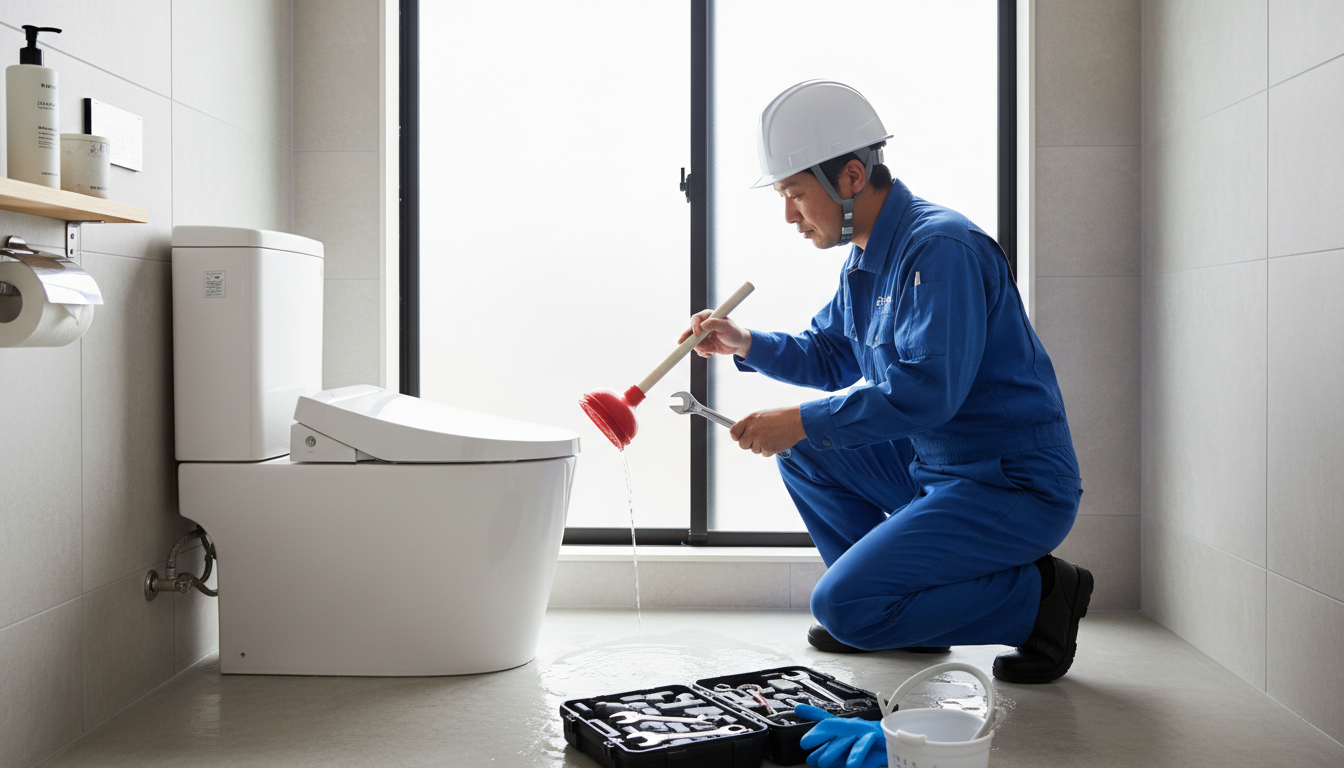妙高市で信頼できるトイレつまり修理業者の選び方に関する画像
