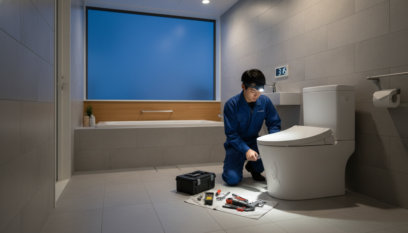 2. 対応スピードと営業時間は？深夜・早朝でも来てくれるか？に関する画像