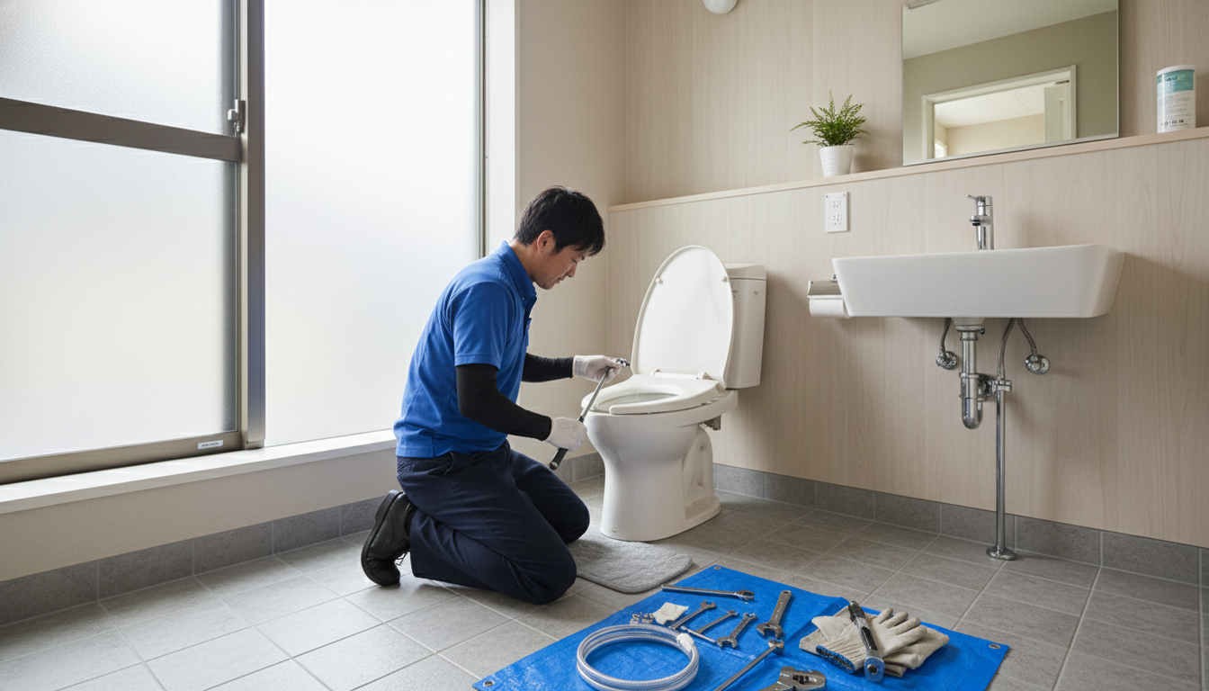 阿賀野市のトイレつまり修理にかかる料金相場に関する画像