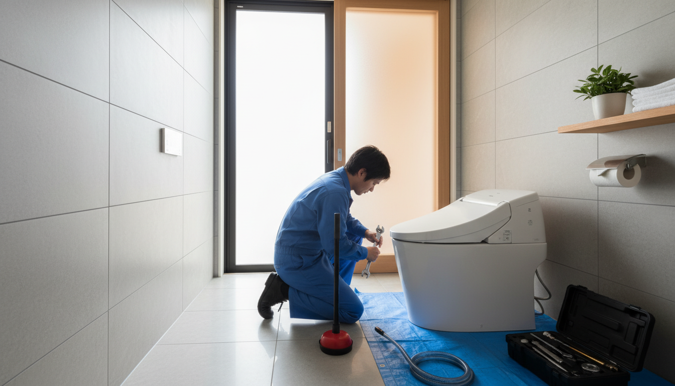 藤沢市で信頼できるトイレつまり修理業者を選ぶ5つのポイントに関する画像