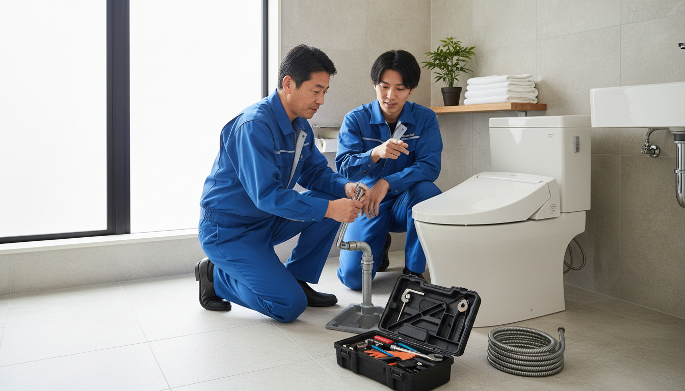 南足柄市で信頼できるトイレつまり修理業者を選ぶ5つのポイントに関する画像