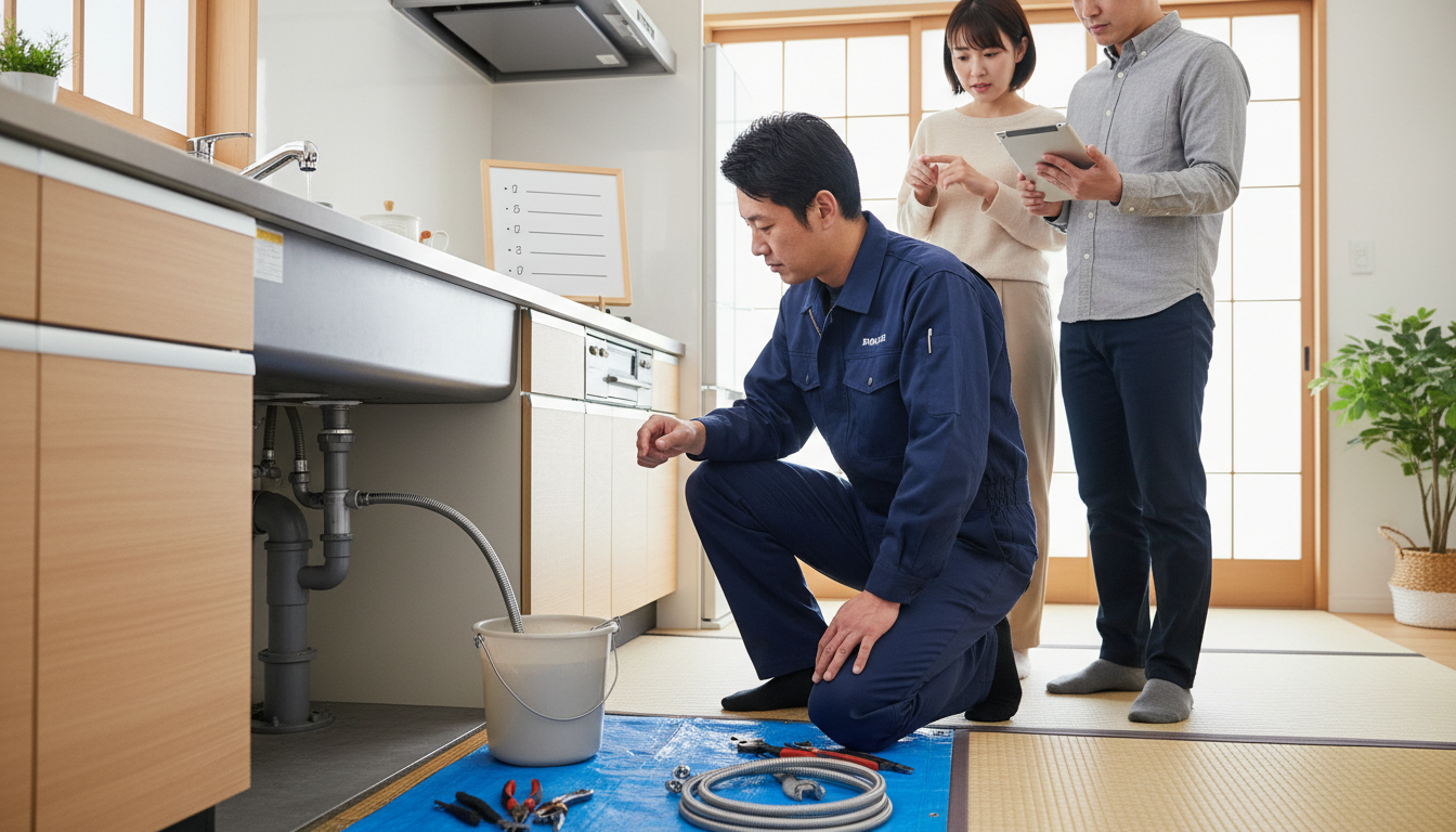 平塚市で優良な水道業者を選ぶ5つのチェックポイントに関する画像