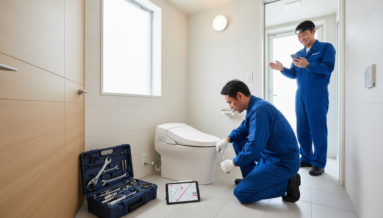 比較ポイント2：対応の速さと受付時間！緊急時に駆けつけてくれるかに関する画像