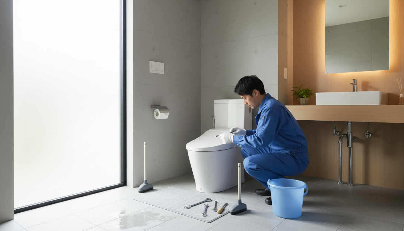 田子町で信頼できるトイレつまり修理業者を選ぶ5つのポイントに関する画像