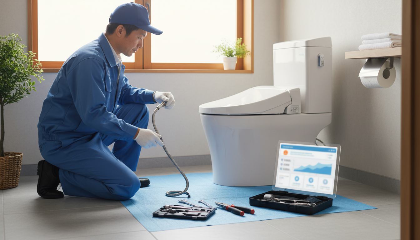 深浦町のトイレつまり修理料金の相場は？適正価格を知ろうに関する画像