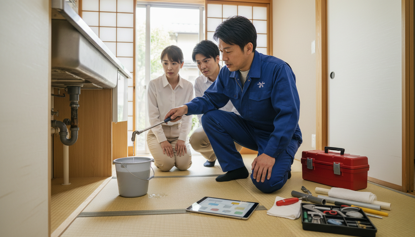 信頼できる水道業者を見極める5つのチェックポイントに関する画像