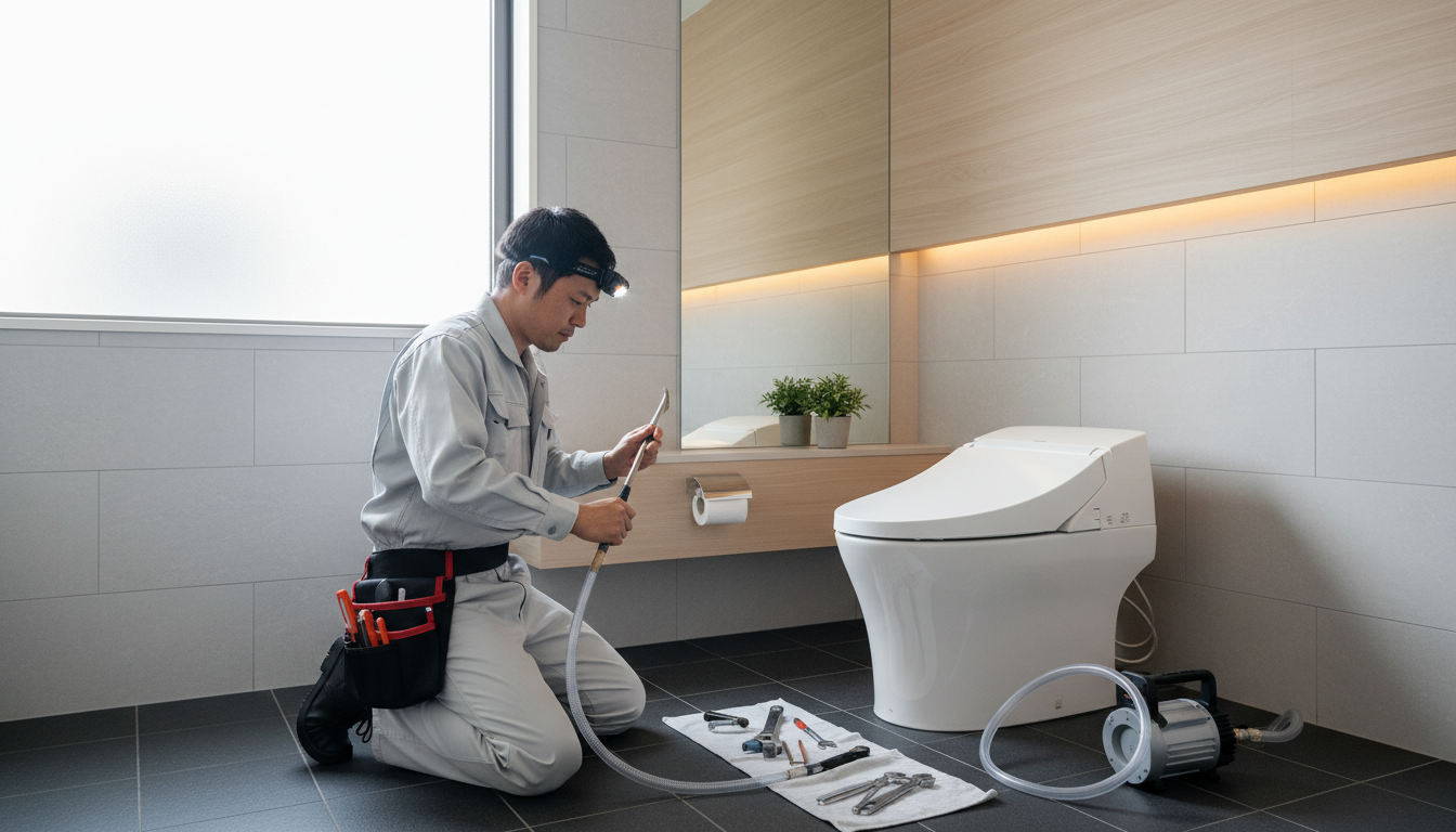 【西目屋村版】トイレつまり修理の料金相場はいくら?に関する画像