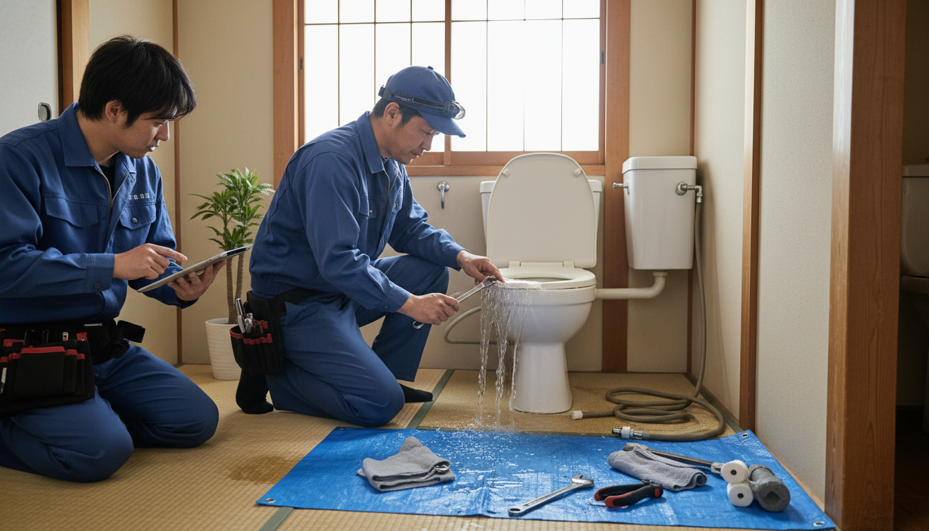 失敗しない！川根本町での優良水道修理業者の選び方に関する画像