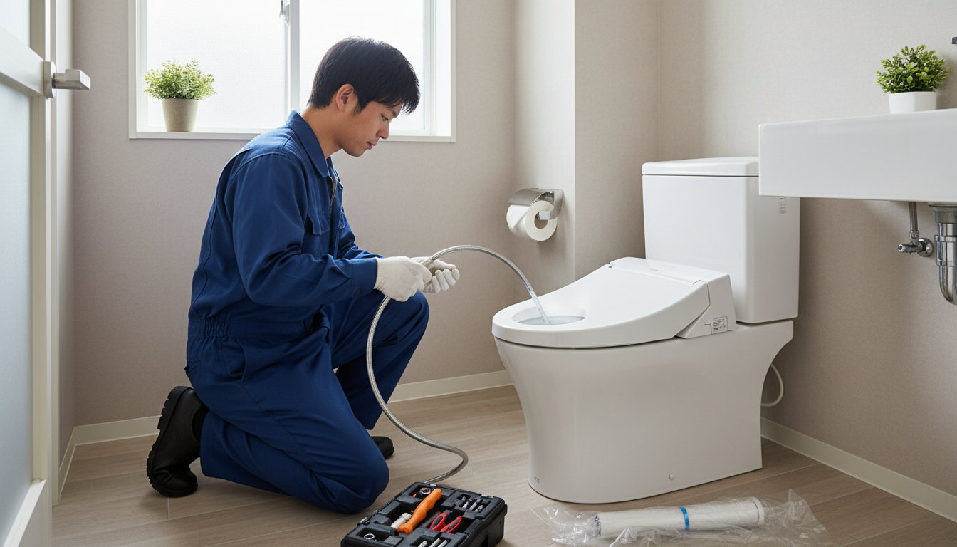 浜松市中区のトイレつまり修理にかかる料金相場に関する画像