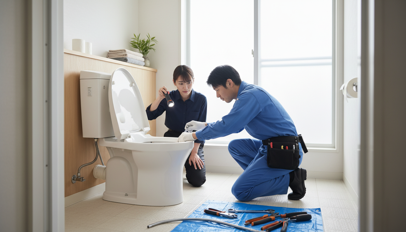 後悔しない！加賀市で信頼できるトイレつまり修理業者を選ぶ5つのポイントに関する画像