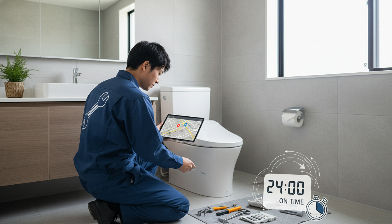 対応の速さと受付時間を確認するに関する画像