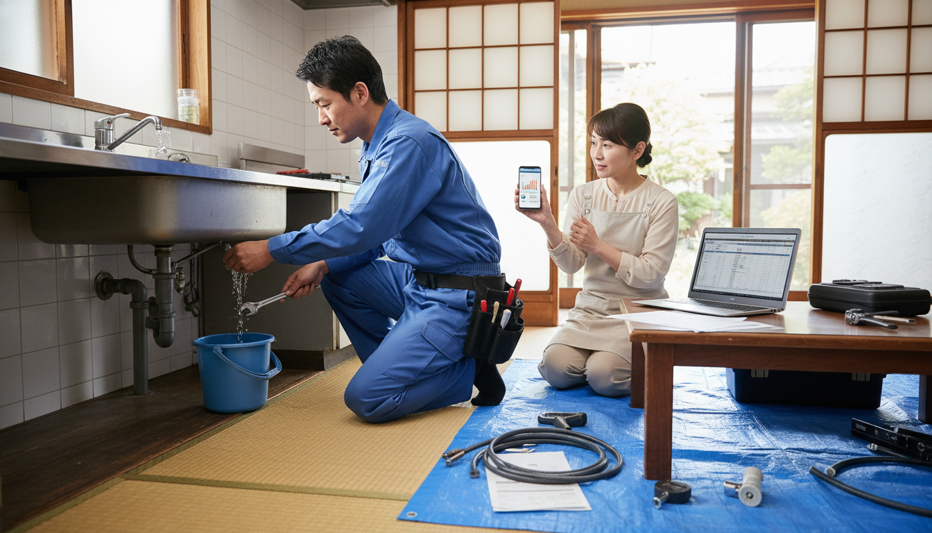 佐倉市で信頼できる水道修理業者を選ぶ5つのポイントに関する画像