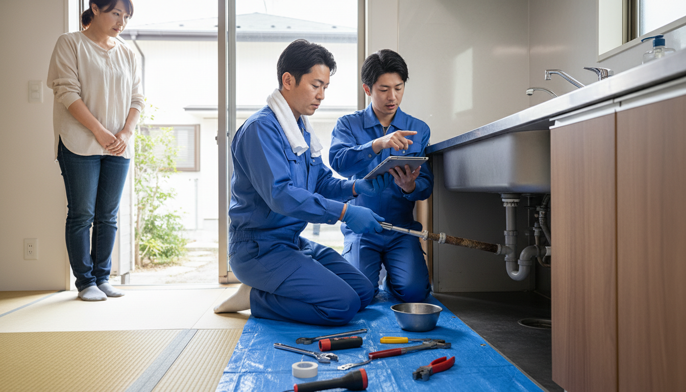 【プロが伝授】四街道市で信頼できる水道業者を選ぶ5つの重要ポイントに関する画像