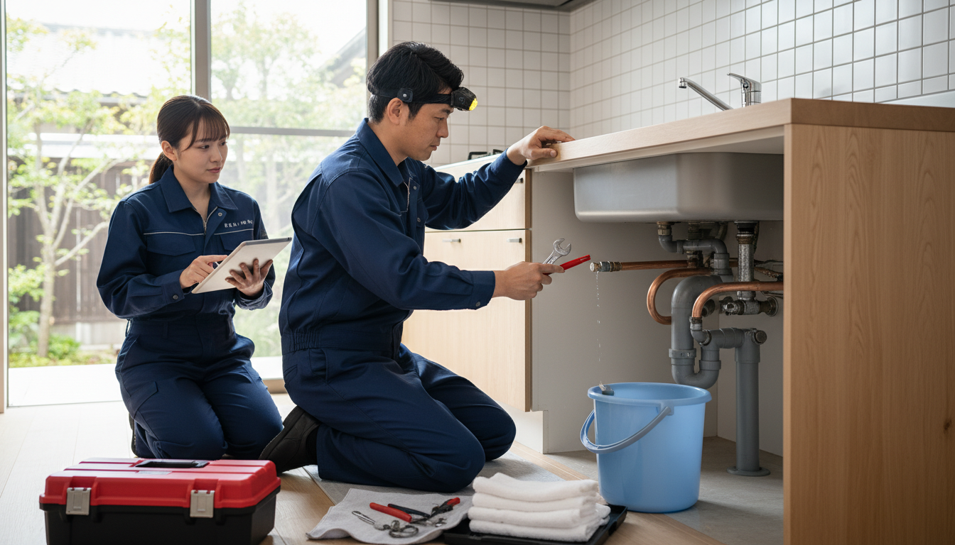 失敗しない！稲毛区での水道修理業者の選び方5つのポイントに関する画像