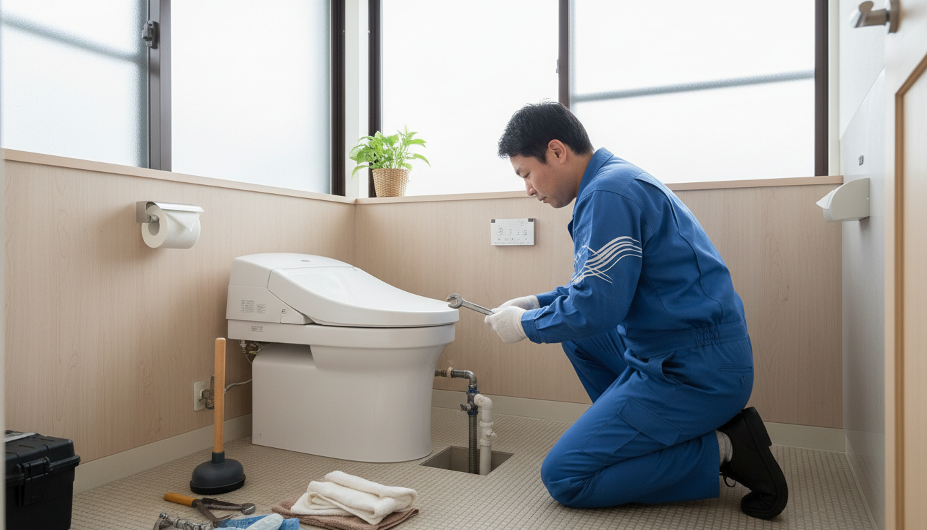 銚子市のトイレつまり修理料金の相場は？に関する画像