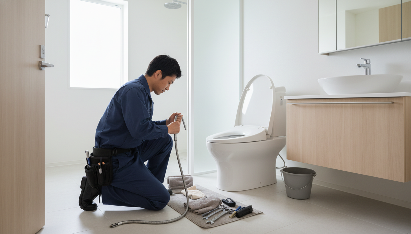 流山市のトイレつまり修理料金の相場と内訳に関する画像