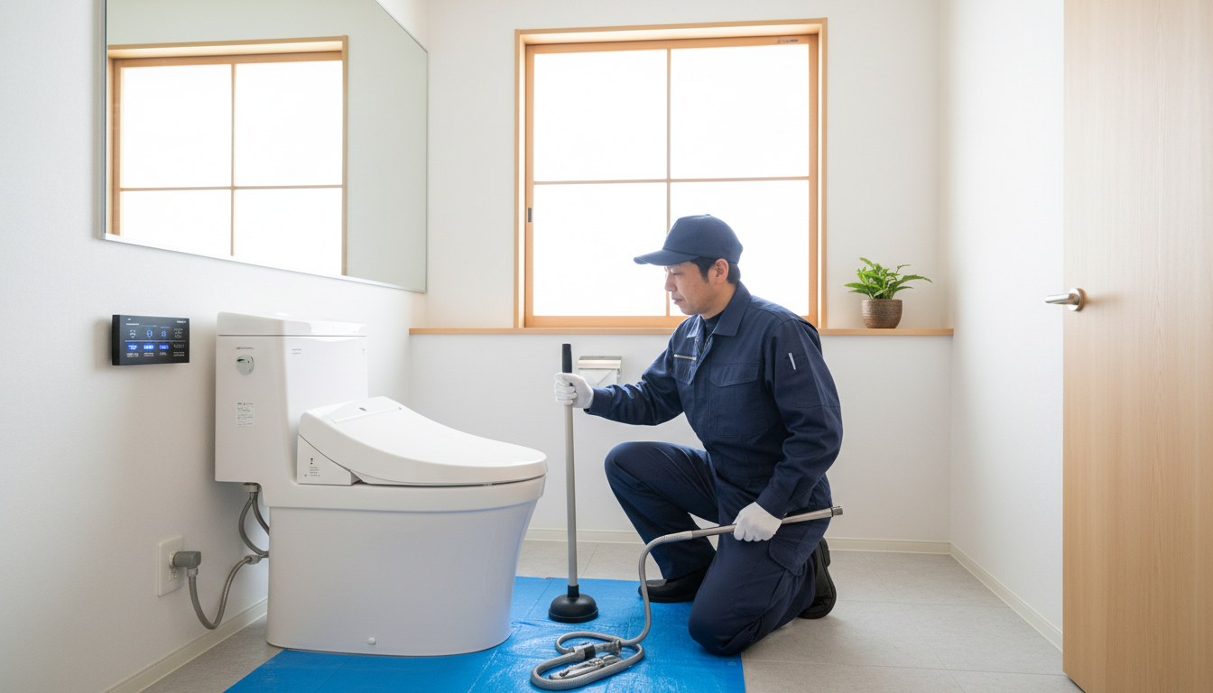 トイレつまり修理業者を選ぶ際の5つのチェックポイントに関する画像