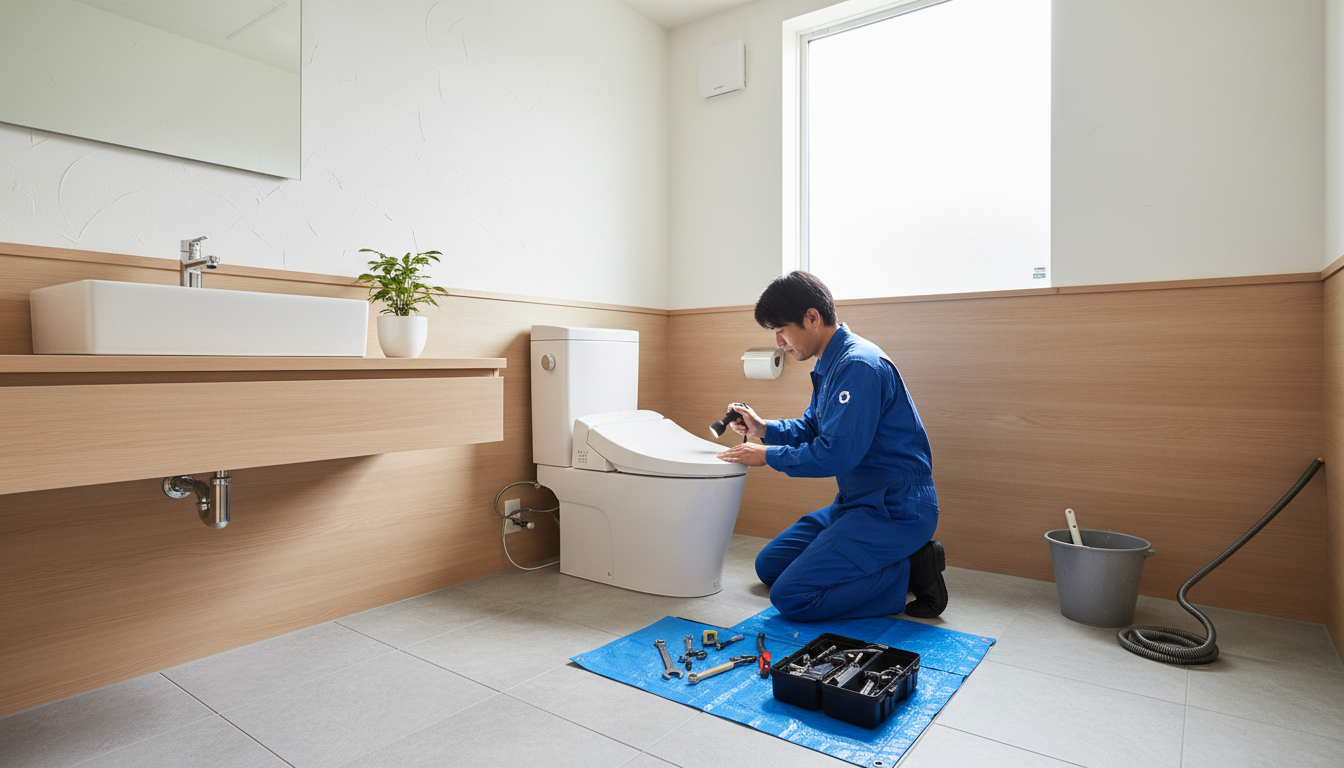 守口市のトイレつまり修理にかかる料金相場に関する画像