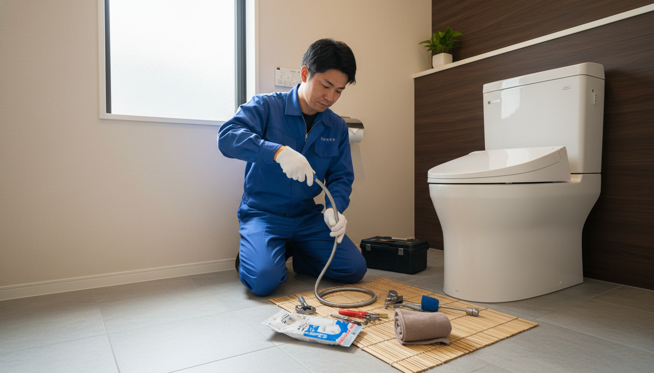 吹田市のトイレつまり修理料金の相場は？に関する画像